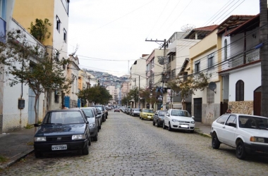 A Rua José Tessarolo Santos, antiga Baronesa, no Paissandu (Arquivo AVS)