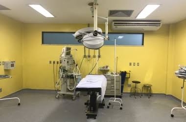 O centro cirúrgico do Raul Sertã (Arquivo AVS)