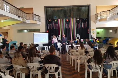 A palestra do MPT em parceria com a Secretaria de Assistência Social foi realizada ontem no Centro de Convivência Zelma Mussi Gervásio (Foto: Alerrandre Barros)