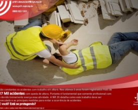 MPT fará alerta em shopping sobre acidentes de trabalho em Friburgo