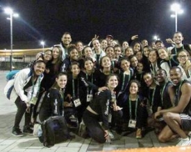 Grupo Silvana Gym já treina no Rio de Janeiro para as apresentações nas olimpíadas
