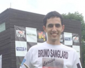 Bruno Sanglard é vice-campeão em etapa do Brasileiro de Moto Trial