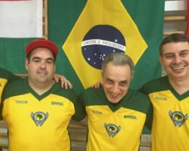 Com friburguense Marcus Vinicius, Brasil conquista Mundial de Futmesa