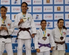 Atletas do Solução, Victoria e Rayssa são medalhistas no Carioca de Judô