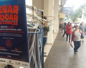 Campanhas solidárias arrecadam donativos na Alberto Braune
