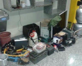 Cinco homens são presos após furto de casa em Amparo