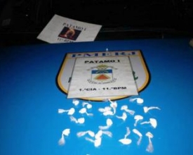 Jovem de 16 anos apreendido com cocaína no Cônego