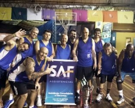 Friburgo Masters é bicampeã no Torneio Estadual de Basquete Veterano 