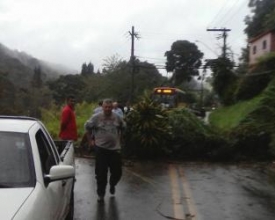 Chuva forte e trovoadas deixam friburguenses apreensivos mais uma vez 