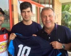 Zico em Nova Friburgo nesta quinta-feira