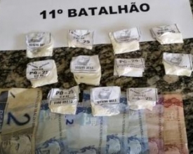 Avô ajuda PM apreender drogas de neto no Alto do Floresta