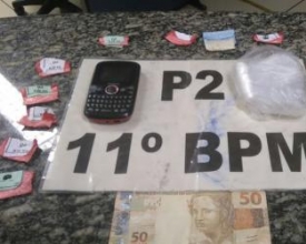 Adolescente é apreendido com cocaína na Avenida dos Ferroviários
