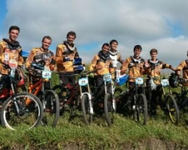 Equipe friburguense vai bem no carioca de downhill, com destaque para Baeta