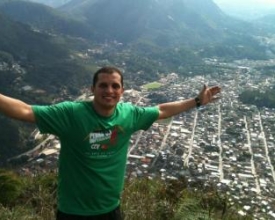 Fellipe Malhard vai carregar a tocha em Nova Friburgo