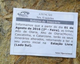 Três linhas voltam a parar na Estação Livre na próxima semana