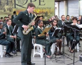 Estação Livre recebe Euterpe Friburguense para mais uma edição do Banda na Praça