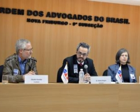 Esvaziado, debate entre vices na OAB vira entrevista coletiva
