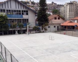 Quadra de esportes da SEF é reformada para receber escolinhas