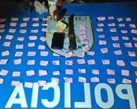 Jovem e duas adolescentes flagrados com drogas