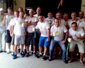 Peladeiros do Roqueano celebram fim de ano em confraternização