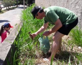 “Amparo Sem Dengue” reúne dezenas de pessoas no Loteamento Tiradentes