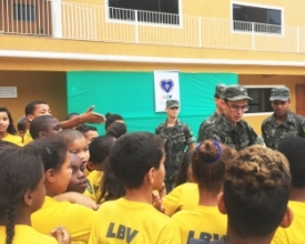 Dia do Exército: Tiro de Guerra promove atividades para crianças em Olaria