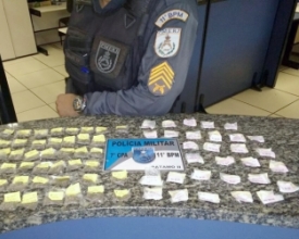 Após perseguição, suspeitos fogem por mata no Catarcione