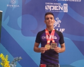  Kayque Xavier conquista tetracampeonato do Curitiba Internacional Open IBJJF