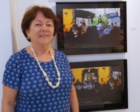 Rose Aguiar representa Friburgo na mostra coletiva Eixo Arte Visual