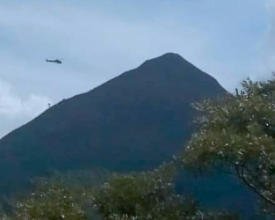 PM sobrevoa bairros de Nova Friburgo em ação conjunta de combate ao tráfico