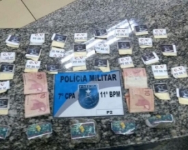 PM prende dois homens e duas mulheres em ações contra o tráfico