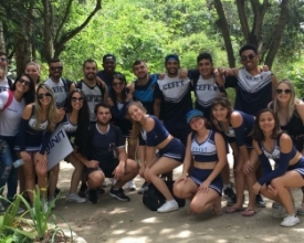 Líderes de torcida do Cefet fazem história: duas medalhas de ouro no Carioca