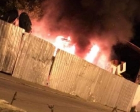 Incêndio atinge, de novo, barracão da Unidos da Saudade