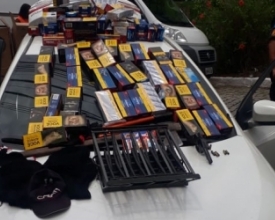 PM troca tiros com bandidos e evita roubo de carga em Bom Jardim