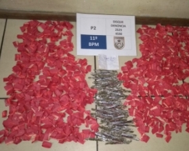 PM apreendeu em Friburgo mais de 1,5kg de drogas nos dois últimos dias de 2019
