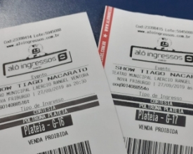 A VOZ DA SERRA sorteia nesta quarta ingressos para Tiago Nacarato