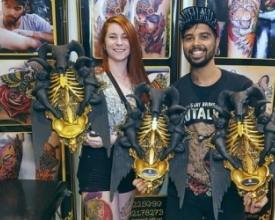 Equipe do tatuador Catuaba ganha mais prêmios