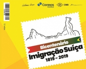 Selo comemorativo dos 200 anos da imigração lançado domingo