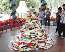 Árvore que Dá Livros será montada dia 14 na Usina Cultural