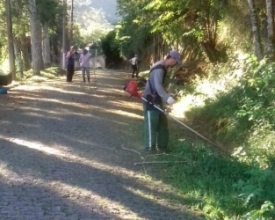 Mutirão em rua do Cascatinha é exemplo para outros bairros
