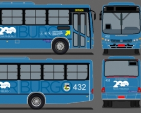 Frota da Faol ganha em agosto 30 ônibus com logo dos 200 anos