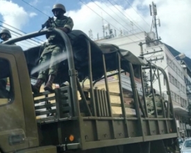 Veículo da Marinha provoca especulação sobre chegada da intervenção a Friburgo