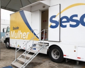 Carretas do Sesc vão oferecer mamografias e tratamento odontológico gratuitos