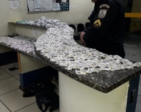 R$ 68 mil em drogas apreendidas no Cascatinha