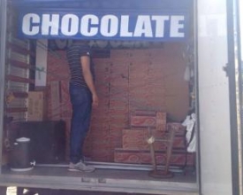 Prefeitura apreende caminhão de chocolate sem nota fiscal