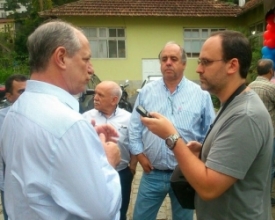 Ciro Gomes em Friburgo: “Estou acompanhando o Rio com absoluta proximidade”