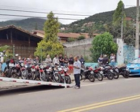 Polícia apreende 26 motos em Conquista