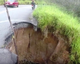 Serramar entre Lumiar e Casimiro: uma estrada à beira do abismo