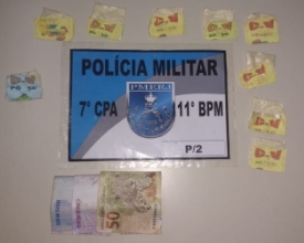 Tráfico escondia droga em ponto de ônibus de Olaria