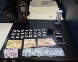 PM flagra transporte de drogas do São Jorge para o Califórnia